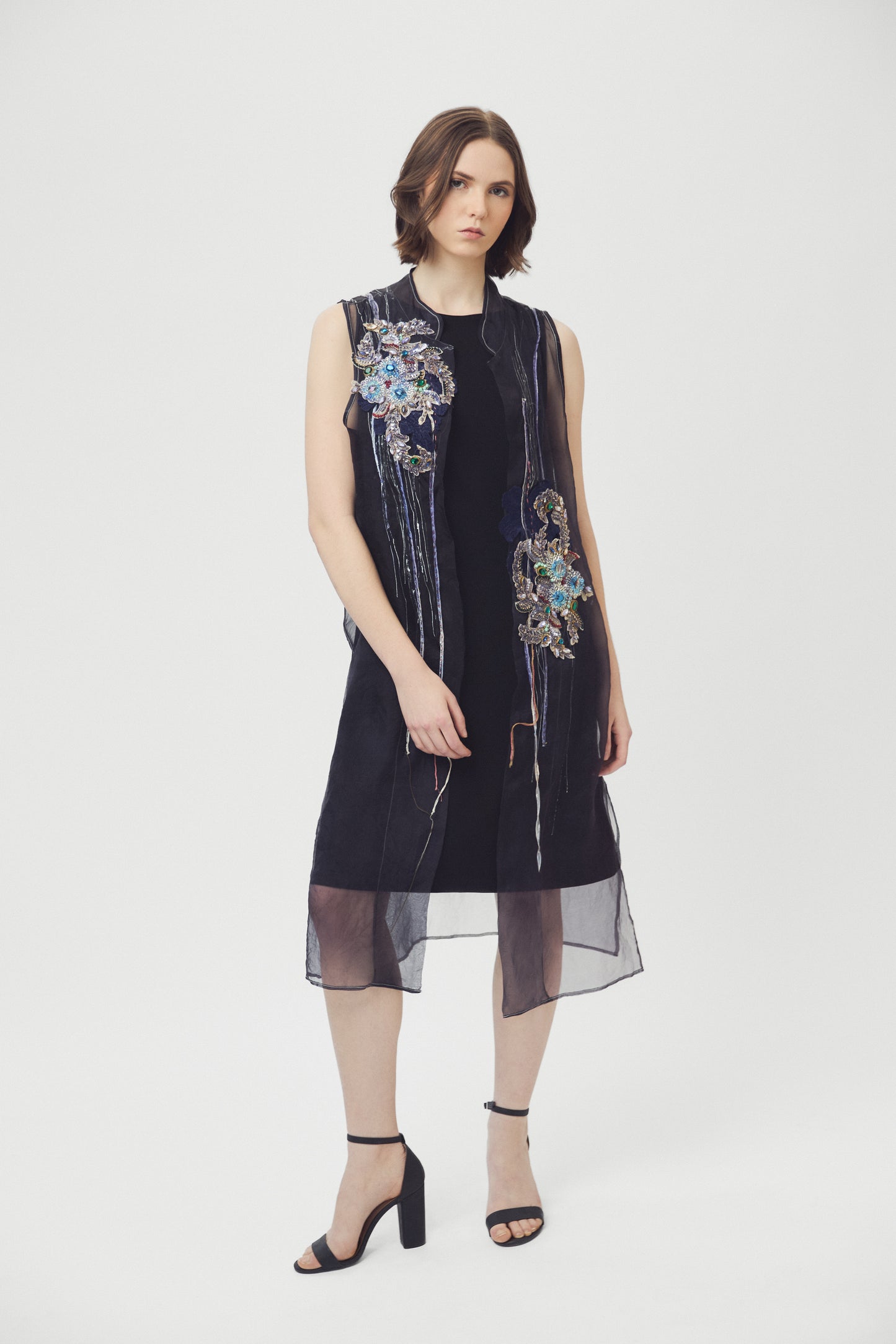 Crystal Forest Long Vest
