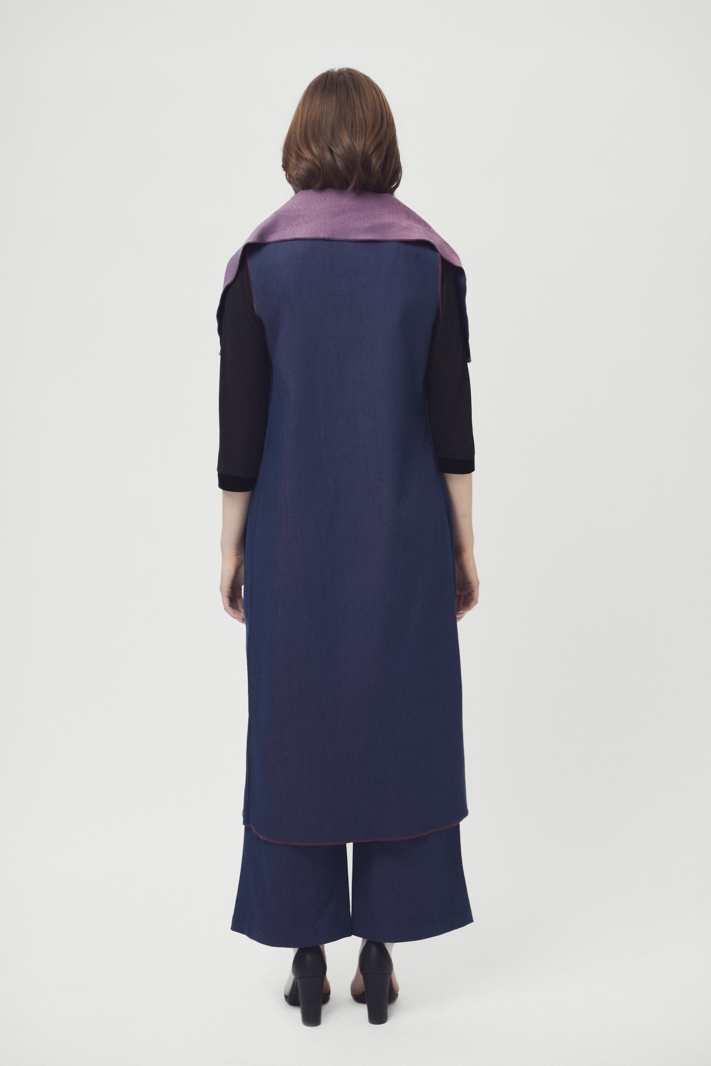 Reversible Denim Duster