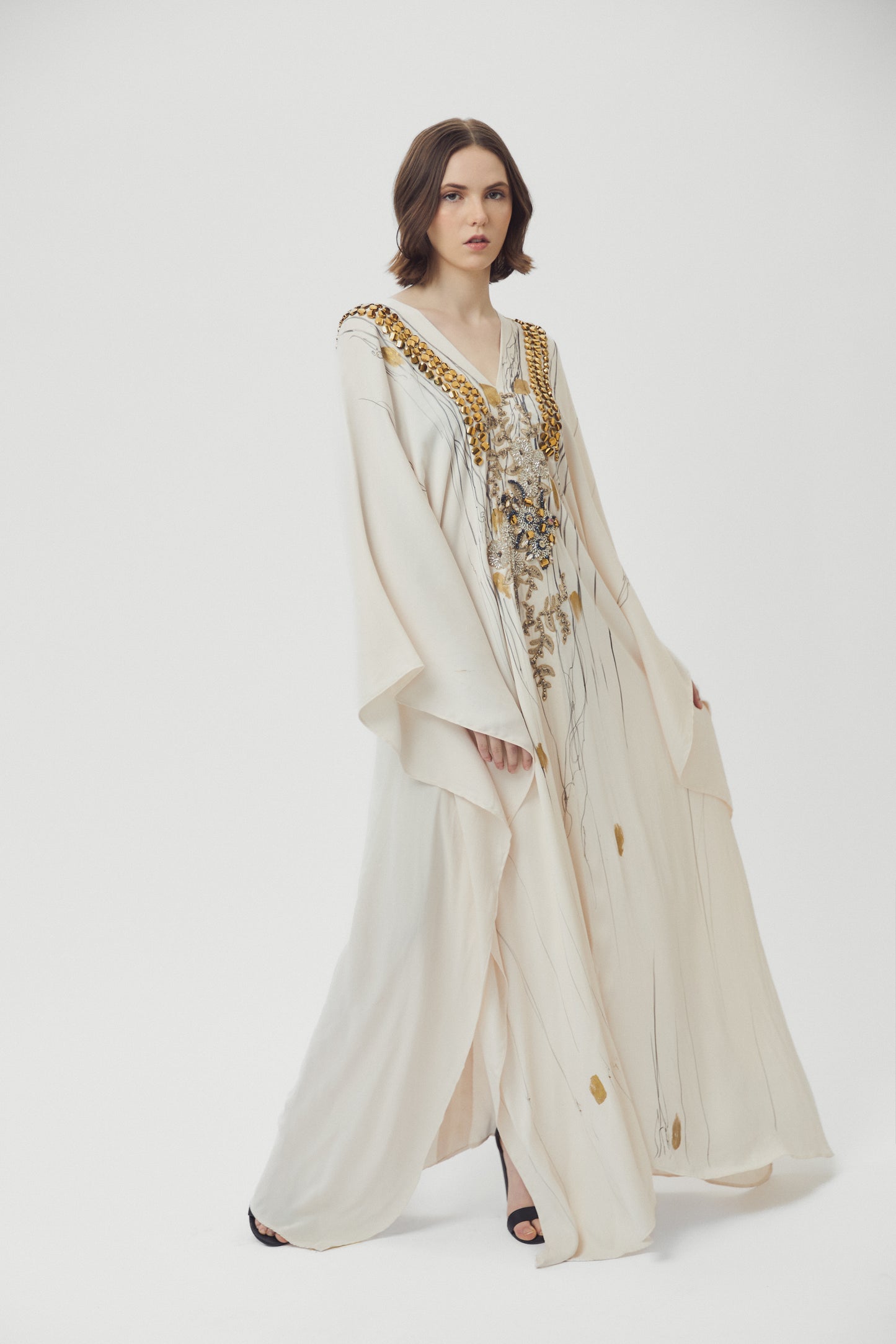 Gold Leaf Caftan