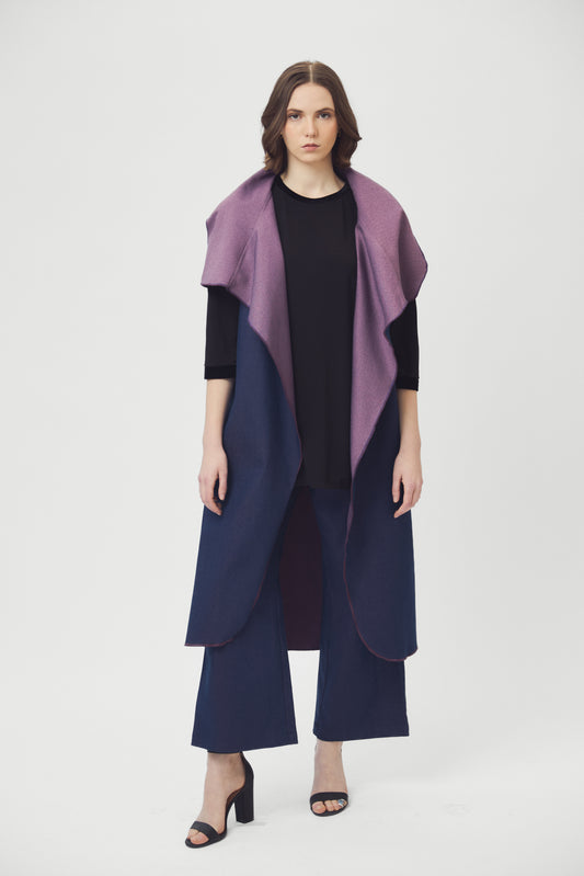 Reversible Denim Duster