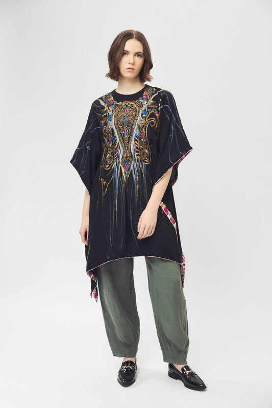 Foliage Short Caftan