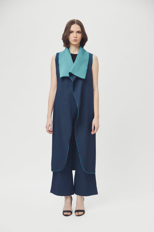 Reversible  Denim Duster